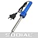 SODIAL(R) AC 220V/240V 40W 2 Flat Pin Plug Pencil Tip Welding Electric Soldering Iron Blue