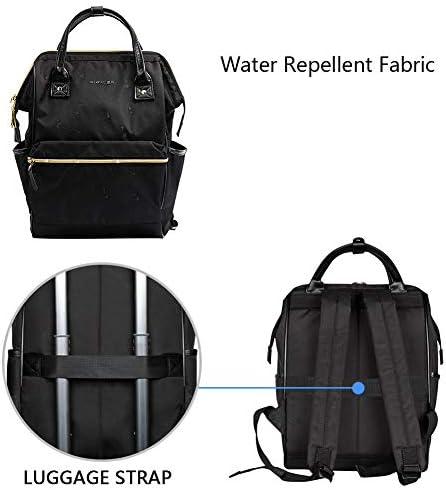 KROSER Laptop Backpack 15.6 Inch Stylish School Computer Backpack Doctor Bag Water Repellent College Casual Daypack with USB Port Travel Business Work Bag for Men/Women-Black 5 KROSER Laptop Backpack 15.6 Inch Stylish School Computer Backpack Doctor Bag Water Repellent College Casual Daypack with USB Port Travel Business Work Bag for Men/Women-Black