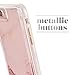 Case-Mate - iPhone 7 Case - WATERFALL - Cascading Liquid Glitter - for iPhone 7 / 6s / 6 - Rose Gold
