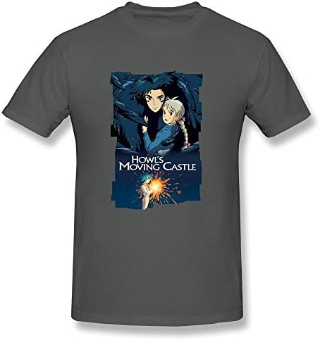 Losnger Men's Howl's Moving Castle More After The Jump T Shirt XL