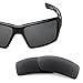 Revant Replacement Lenses for Oakley Eyepatch 2 sunglasses, UV Protection, Anti-Scratch and Impact Resistant, Non-Polarized Stealth Black