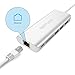 Ultimate 6-in-1 USB-C Adapter Docking Hub, Type C Thunderbolt 3 to 4K UHD HDMI Docker Converter with 2 USB 3.0, Micro SD/TF Card Reader, Power Delivery,1000Mb Ethernet Port for MacBook Pro