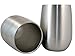 Vino2Go Vacuum Insulated Double Wall Stainless Steel Lowball Wine Tumbler 9 oz (Pack of 2)