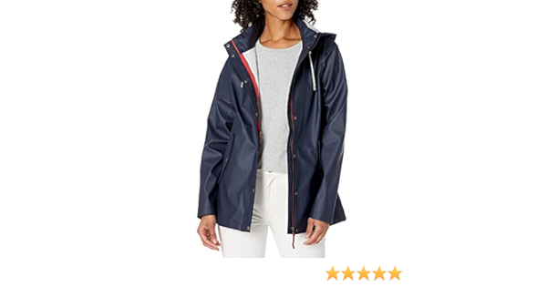 nautica rubberized rain jacket