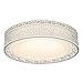 VICNIE 20W LED Ceiling Light, 14 Inch Flush Mount Lighting Fixture,1400 Lumens 3000K Warm White, Dimmable, ETL Listed for Kitchen, Hallway, Bedroom, Stairways (Metal Body and Acrylic Shade)