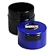 Minivac - 10g to 30 grams Airtight Multi-Use Vacuum Seal Portable Storage Container for Dry Goods, Food, and Herbs - Dark Blue Cap & Black Body
