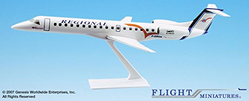 Flight Miniatures Regional Airlines Embraer RJ145 1:100 Scale Display Model