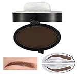 Eyebrow Powder, LuckyFine - Seal Eyebrow Eyebrows Beginners Lazy People Eyebrows Brow Stamp Makeup Fashion Unique Brow Powder Gray Brown Coffee Brown