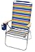 Rio Beach Hi-Boy 17″ Extended Seat Height Folding Beach Chair -Stripethumb 1