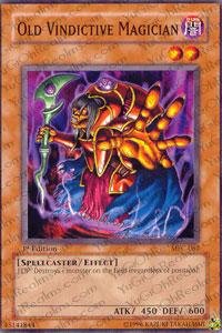 Yu-Gi-Oh! - Old Vindictive Magician (MFC-067) - Magicians Force - 1st Edition - Common
