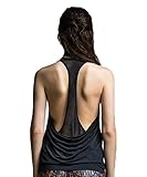 Women's Yoga Tank Activewear Mesh Workout Sports Racerback Cute Tops