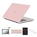 Se7enline Compatible with MacBook Pro 2016-2019 Case Matte Hard Cover Compatible with MacBook Pro 13 A1706/A1989/A2159 with Touch Bar&Sleeve&Keyboard Cover&Screen Protector&Dust Plug, Rose Quartz