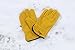 Vgo Glove Lined Cowhide Split Leather Work and Driver Gloves, For Heavy Duty/Truck Driving/Warehouse/Gardening/Farm (3 Pairs, Yellow, Size 11