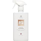 Autoglym Leather Cleaner, 500ml - Car Leather Cleaner Deep Cleans and Freshens Automotive Leather Upholstery, white