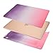 Macbook 12 Inch Case,Dowswin 3 in 1 Rainbow Color Soft-touch Hard Case & Silicone Keyboard Cover & Screen Protection Film for Apple Macbook Retina 12.1