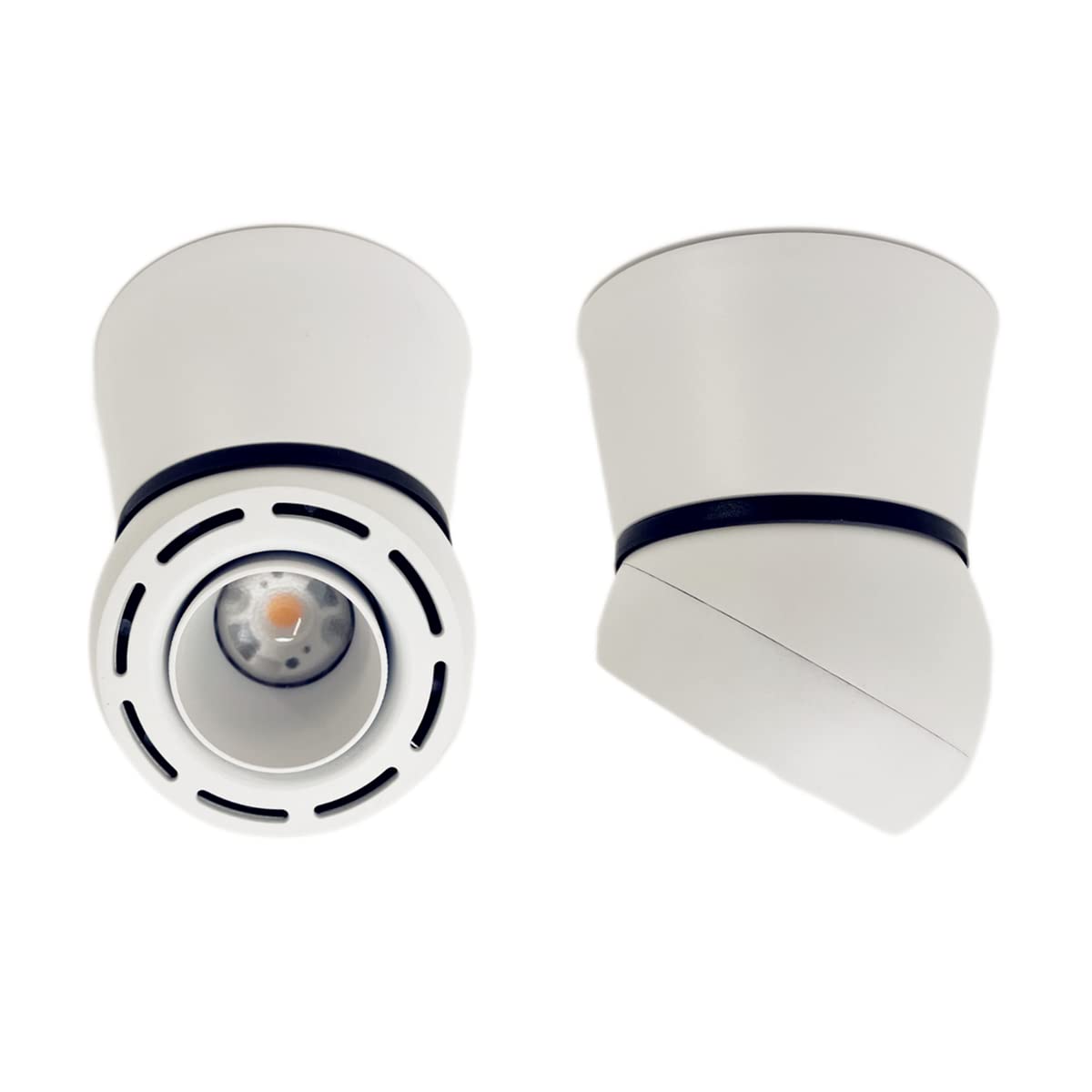 Photo 1 of YU MEIL LED COB Adjustable Dimmable Ceiling Spotlight Directional Spotlight White Downlight 12W 4000K White Aluminum Spotlight for Hallway Gallery Display Living Room*2