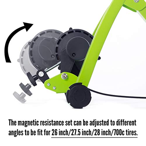 DS Bike Trainer Stand 6 Levels Magnetic Resistances for Indoor Exercise Portable w/Quick Release Skewer