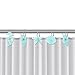Beach Shower Curtain Hooks, Glow in The Dark, Unique Blue Starfish, Seashell, Conch and Seahorse, Stainless Steel Hooks, Beachcomber Collection Ocean Seaside Pretty Bathroom Décor