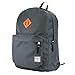 Benteng Unisex Classic Superbreak Lightweight Water Resistant School Backpack | Small and Travel Backpack for Outdoor Sports (Grey)