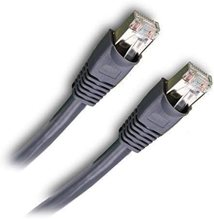 Outdoor Ethernet 300ft Solid Shielded Cat6 Cable, Sancable- Waterproof Buried-able UV Resistant-50u Gold Plated RJ45 Plug Connector-90m …