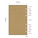 Journal Refills Kraft Paper - 5 x 7 Binder Filler Papers, Personal Size, 120 Sheets / 240 Writing Pages, Lined