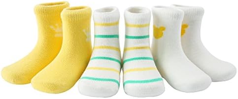 Artynes New 3 Pairs Baby Boy Girl Cotton Socks New Born Infant Toddler Kids Winter Warm Soft Sock