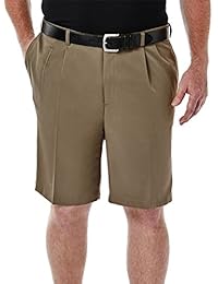 big mens pleated shorts