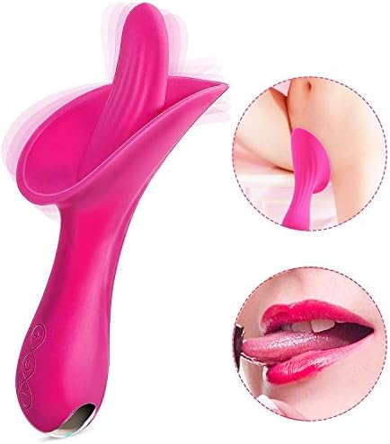 Mmdoo Conversion Licking Tongue Vǐbrator with 10 Frequency Waterproof Rechargeable Mǎssager