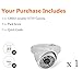 ANRAN 1200TVL Security CCTV Home Camera High Resolution 48IR Infrared LEDs Surveillance Waterproof Outdoor Indoor Dome CCTV Camera Day Night Vision