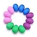 BonDream Upgrade 12Pcs Colorful Plastic Egg Shaker Set Percussion Musical Maracas Eggs