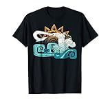 Disney Moana Maui Hook Surf and Sun Gradient Graphic T-Shirt