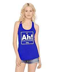 Ladies Tank Top Ah! The Element of Surprise Royal