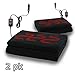 VaygWay Electric Heated Car Blanket - 12 Volt Fleece Travel Blanket - Throw for Car Truck RVs - Heating Blanket for Cold Weathers - Portable 12V Heated Throw Blanket - 2 Pk