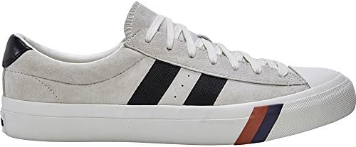 PRO-KedsMen's Royal Plus Classic Suede Sneaker, Cream, 10 UK