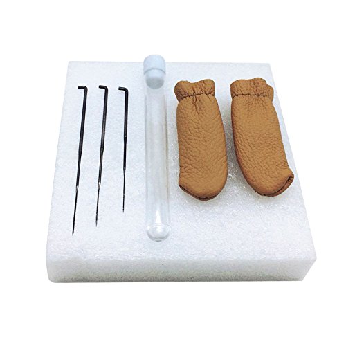 Artec360 Rabbit Needle Felting Kits 4" - Needles, Finger Guards, Foam Mat, Instructions