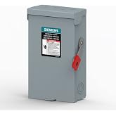 Siemens GNF322LA 60-Amp, 3-Pole, 240V General Duty Plus Series Safety Switch, Non-Fusible, Indoor