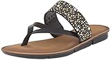Skechers Cali Women's Indulge 2 Flip Flop, Black Gem, 8 M US