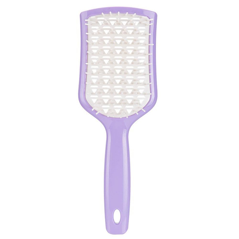 XIZONLIN Hair Brush Detangling Brush for Women Men Girls Boys Massage Brush Vented Detangler Brush for Long Short Thick Wet Dry Curly Straight Hair White Purple