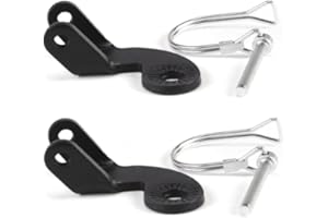 Hitch Trailer Bike Coupler Trailer, 2PCS Bike Steel Connector Bike Trailer Attachment Adapter Replacement Trailer Part, for T