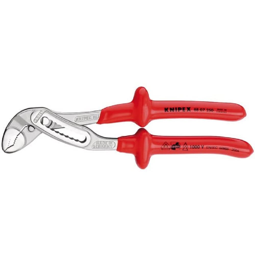 Knipex 21923 250mm Fully Insulated Alligator Waterpump Pliers