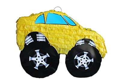 Yellow Muscle Car Pinata