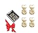 Magic Bax Earring Lifters - 2 Pairs of Adjustable Hypoallergenic Earring Lifts (2 Pairs of 18K Gold Plated Earring Backs) As Seen on TV