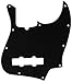Fender Modern Pickguard, Jazz Bass, 10-Hole - Black 3-Ply