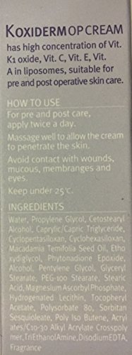 Vitamin K1 Oxiderm Cream, Minimizing Appearance of Scars, Dark Eye Circles, Bruises, Varicose Veins, - //medicalbooks.filipinodoctors.org