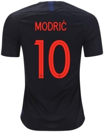 mqtwer 2018 Croatia Away Jersey No. 10 17 Football Uniform Short Sleeves