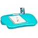 LapGear MyDesk Lap Desk with Device Ledge and Phone Holder – Turquoise – Fits up to 15.6 Inch Laptops – Style No. 44449thumb 2