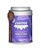 JusTea PURPLE RAIN | Loose Leaf Purple Tea | Tin with Hand Carved Tea Spoon | 40+ Cups (2.8oz) | Very Low Caffeine | Award-Winning | Fair Trade | Non-GMO