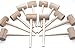 Beall's Bay 12 Pack Crab or Lobster Mallets with Off-Season Storage Box