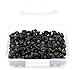 iexcell 100 Pcs M5 x 8mm Thread Pitch 0.8 mm Alloy Steel 10.9 Grade Hex Socket Button Head Cap Screws Bolts Kit, Black Oxide Finish