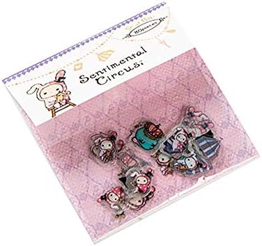 Kanggest Bunny Diary Stickers Funny Bunny Pattern Calendar Stickers Paper DIY Decoration Envelope Decoration Photo Journal Albums Diary Stickers Notebook Decoration Scrapbooking(A)